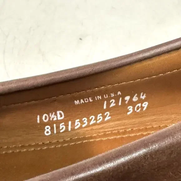 EXCELLENT Rancourt & Co. x Polo Ralph Lauren Buckle Loafer Made Maine USA 10.5 D - Picture 7 of 10